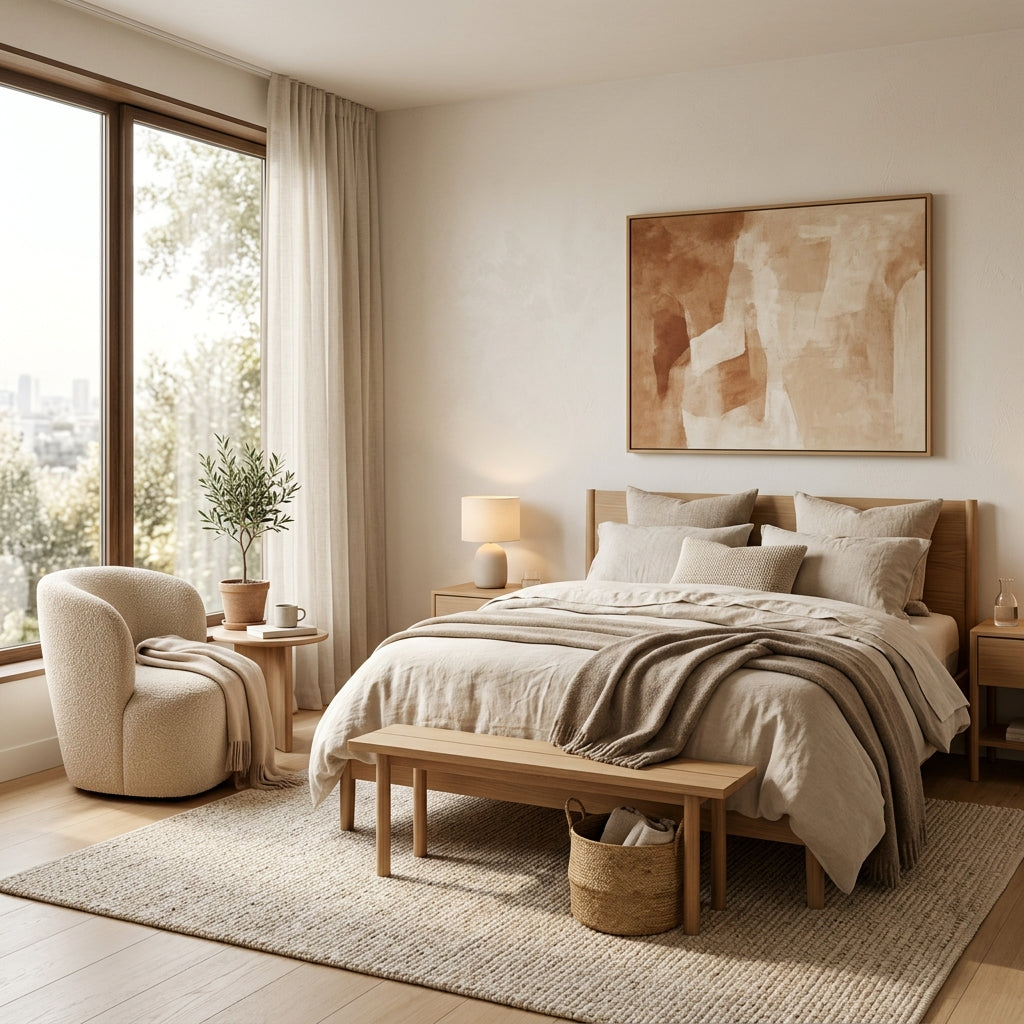 Modern Minimalist Interior Living